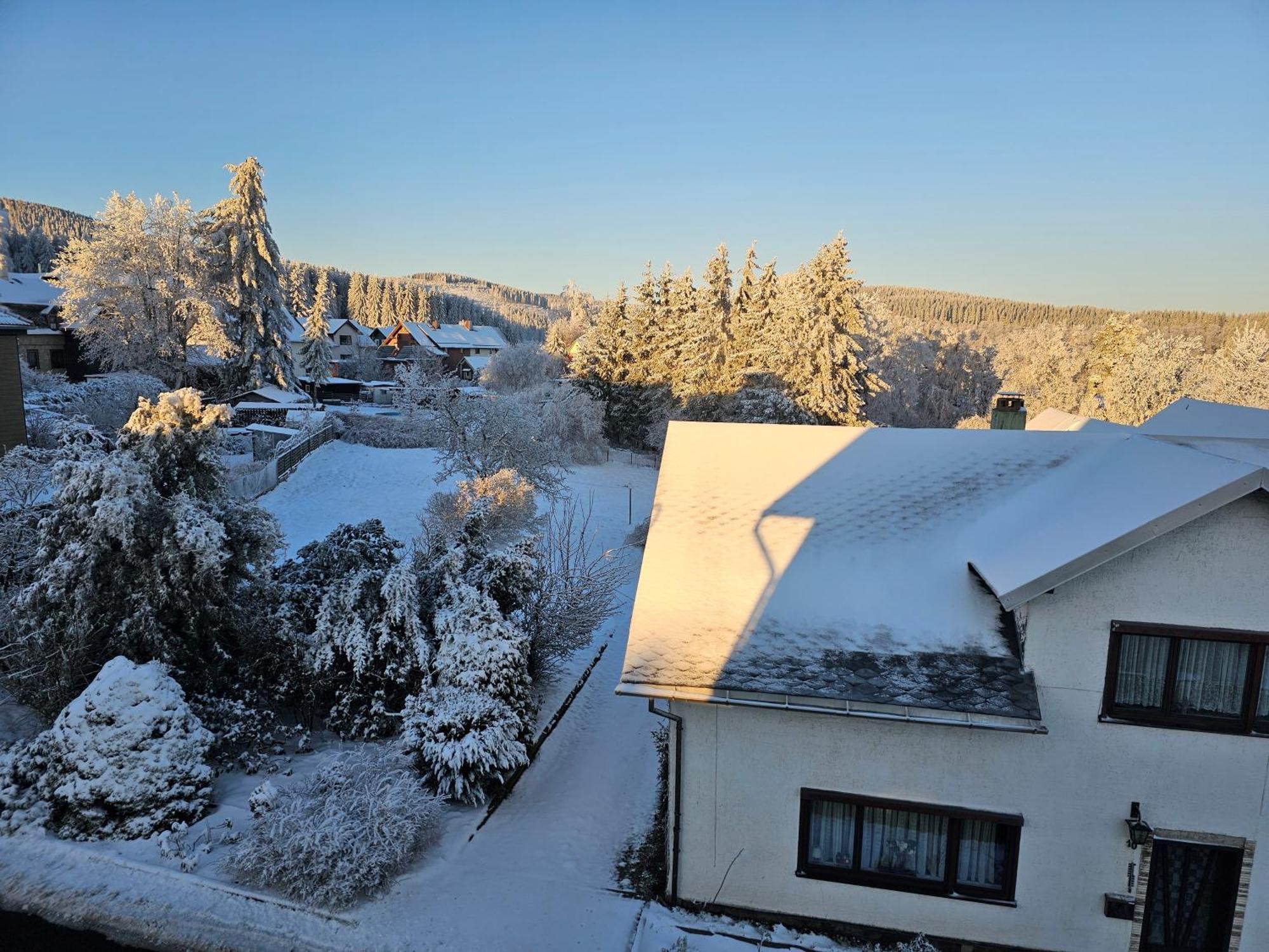 Gehlberger Landhaus Am Schneekopf / Ferienwohnung ズール エクステリア 写真